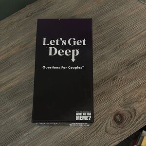 Let's Get Deep Card Game by What Do You Meme? - Black
